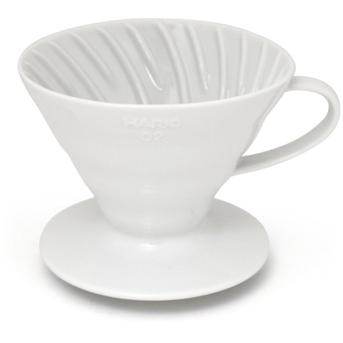 Hario dripper V60-02 keramický - bílý